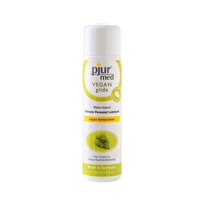 Water-based lubricant pjur MED Vegan glide 100 ml - only vegan ingredients