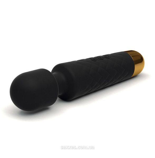 Мини-вибромассажер Dorcel Wand Wanderful Black мощный, водонепроницаемый, 18 режимов работы MD1465 фото