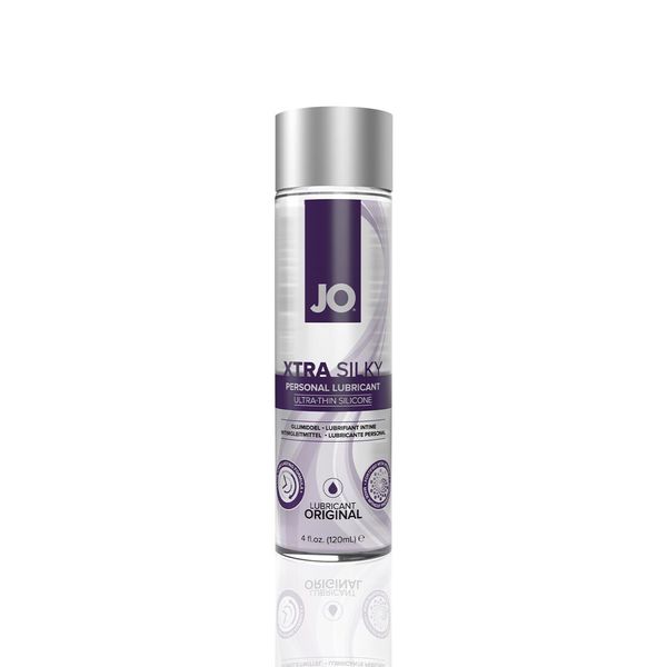 System JO Xtra Silky Silicone-Based Lubricant (120 ml)