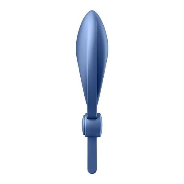 Ерекційне віброкільце-ласо з регулюванням розміру Satisfyer Sniper Blue SO6080 фото