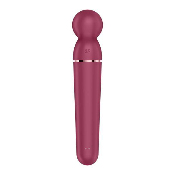 Вибромассажер Satisfyer Planet Wand-er Berry/Rosegold, очень мощный, беспроводной SO8781 фото