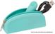 PowerBullet Silicone Storage Zippered Bag Teal sex toy storage bag