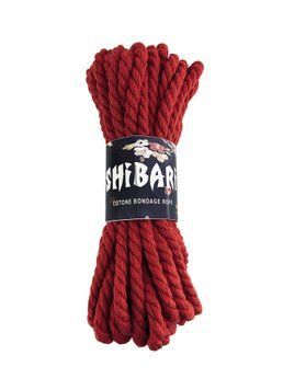 Feral Feelings Shibari Rope, 8m Red