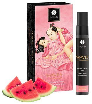 Спрей для посилення слиновиділення Shunga Waves of Pleasure Watermelon SX3263 фото