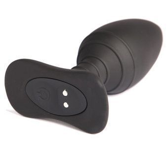 Nexus ACE Small vibrating anal plug with remote control, max diameter 3cm, Black