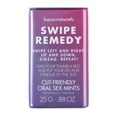 Mint candies Bijoux Indiscrets Swipe Remedy – Clitherapy Oral Sex Mints, sugar-free, expiration date 31.08.23