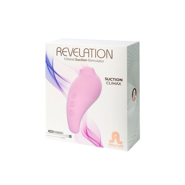 Adrien Lastic Revelation Pink Vacuum Stimulator, Boost Mode