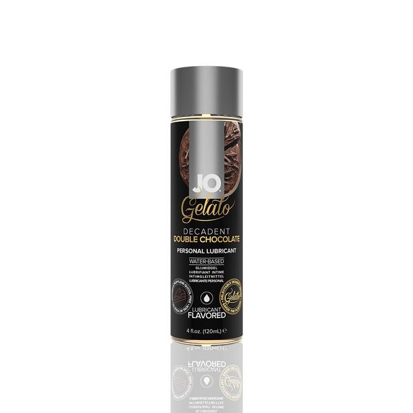 System JO GELATO Double Chocolate water-based lubricant (120 ml) sugar-free, paraben-free, glycol-free