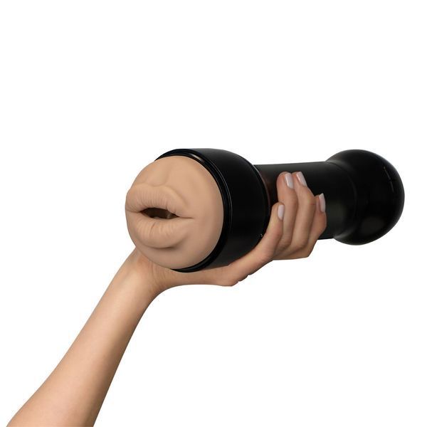 Мастурбатор-ротик Kiiroo FeelVictoria Mouth с всасывающей интерактивной насадкой PowerBlow Combo Set SO9360 фото