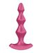 Beaded anal stimulator with two motors Satisfyer Lolli-Plug 1 Berry