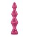 Beaded anal stimulator with two motors Satisfyer Lolli-Plug 1 Berry