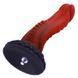 Dildo for sex machines Hismith 8.35&Prime; Curved Silicone Dildo Red Monster Series, KlicLok system