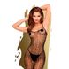 Bodystocking with access Penthouse - Dark Wish Black S/L