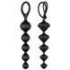 Satisfyer Beads Black Silicone Anal Bead Set, Max. Diameter 3.3cm and 3.5cm, Black