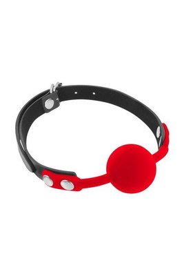 Fetish Tentation Silicone Gag Ball Red Classic Silicone Gag Ball.