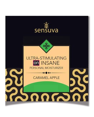 Sensuva Ultra-Stimulating On Insane Caramel Apple (6ml) lubricant sample