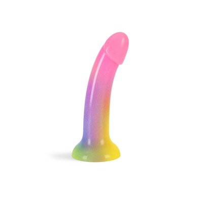 Dildo with gradient and glitter Love To Love Dildolls — Stargazer, ultra-soft