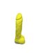 Craft soap-dildo with suction cup Pure Pleasure Yellow size L, natural