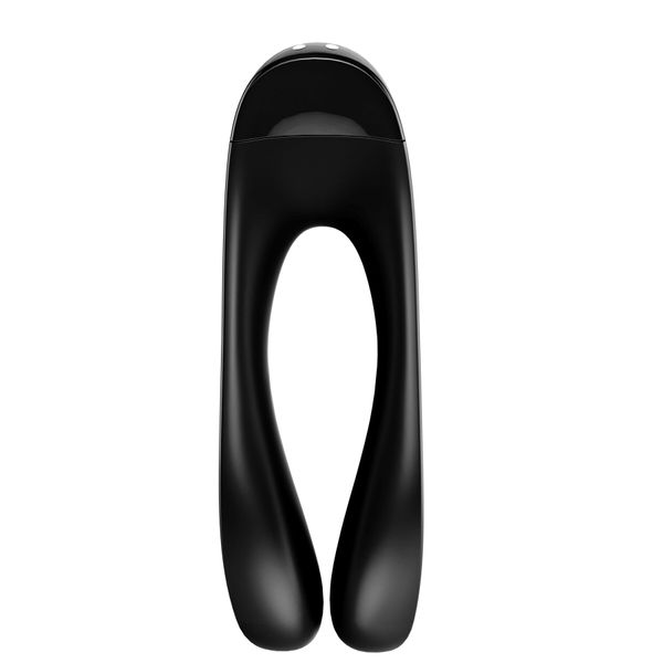 Finger vibrator Satisfyer Candy Cane Black