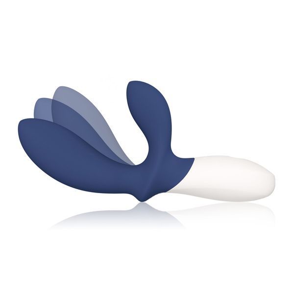 Массажер простаты LELO Loki Wave 2 Base Blue, 2 мотора, манящее движение + вибрация SX2321 фото
