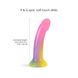 Dildo with gradient and glitter Love To Love Dildolls — Stargazer, ultra-soft