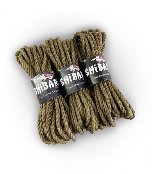 Feral Feelings Shibari Rope, 8m Gray
