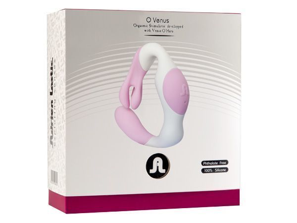 Adrien Lastic O Venus Vibrator, Белый/розовый