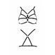 Passion Exclusive Armanda Bra S/M, black, Black