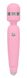 Luxurious PILLOW TALK Massager - Cheeky Pink with Swarovski crystal, smooth power increase