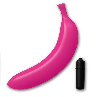 Love To Love OH OUI (BANANA) Banana Vibrator, realistic with vibrating bullet