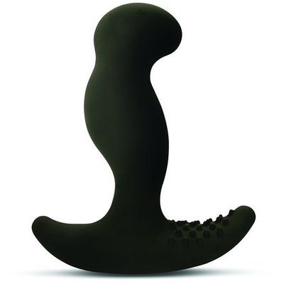 Nexus G-Rider Plus Black Vibrating Prostate Massager, max diameter 3.8cm, rechargeable