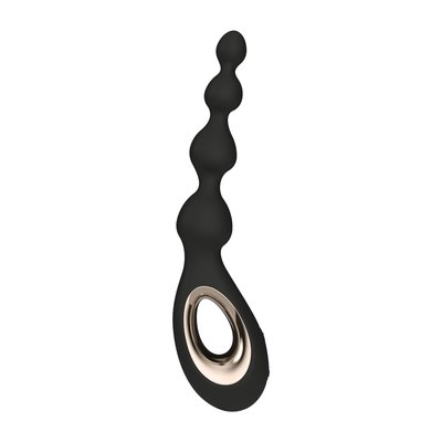 LELO Soraya Beads Black Anal Vibrator