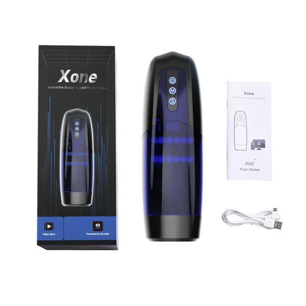 Magic Motion Xone Interactive Smart Masturbator, Friction Simulation, 10 Modes, Turbo Button
