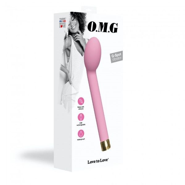 G-spot vibrator Love To Love O.M.G. Rose