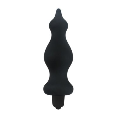 Adrien Lastic Bullet Amuse Black Vibrating Anal Plug, max. diameter 3.9 cm