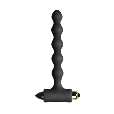 Rocks Off Petite Sensations Pearls Black Anal Vibrator