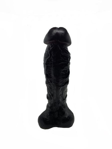 Мило у формі пеніса Чистий Кайф Black size XL, крафтове мило-член, натуральне SO2762 фото