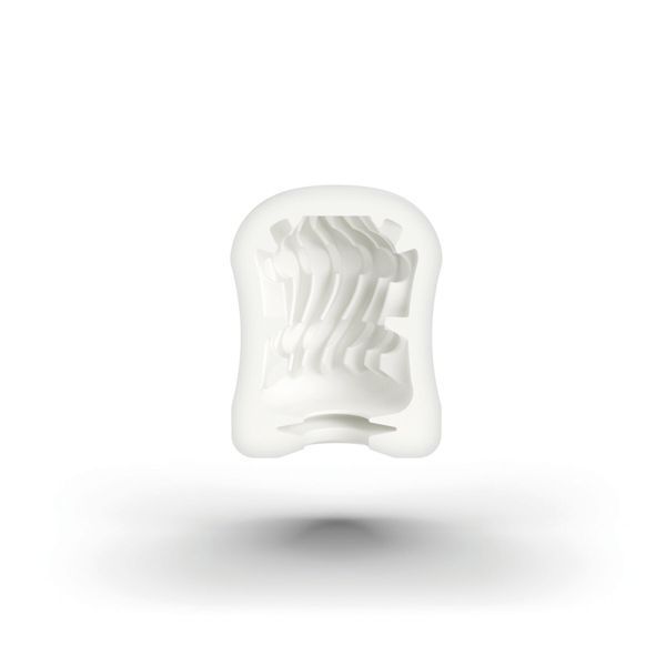 Mystim Masturbatin Swirl Girl Egg Masturbator, White