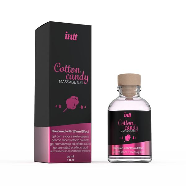 Intt Cotton Candy intimate area massage gel (30 ml) warming