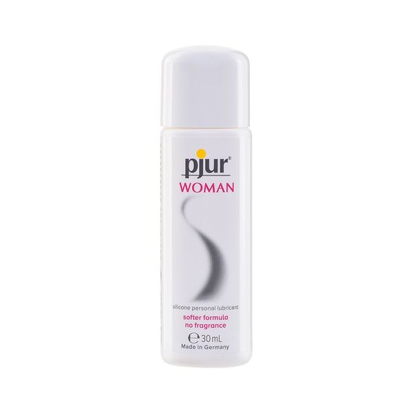 Silicone-based lubricant pjur Woman 30 ml, fragrance-free and preservative-free, specially for her