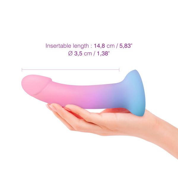 Gradient color dildo Love To Love DILDOLLS - UTOPIA ultra-soft