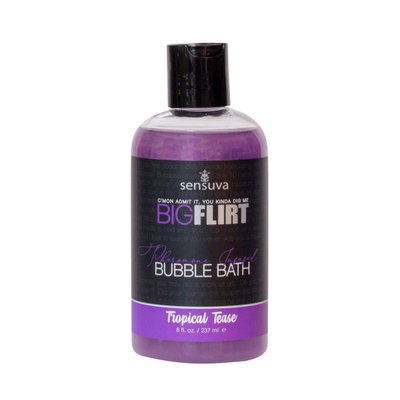 Sensuva Big Flirt Pheromone Bubble Bath - Tropical Tease (237 ml)