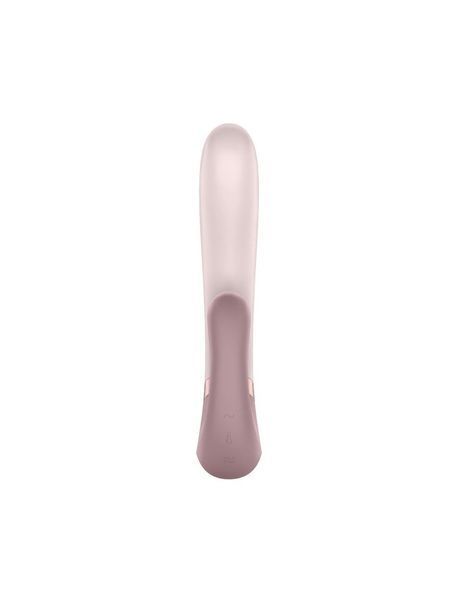 Смарт вібратор-кролик із підігрівом Satisfyer Heat Wave Mauve SO6096 фото