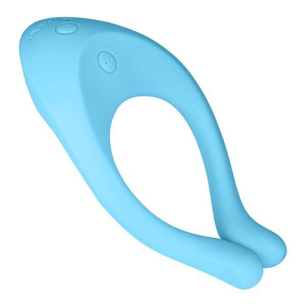 Satisfyer Endless Love Blue Multifunctional Vibrator for Couples, 3 Independent Motors, Light blue