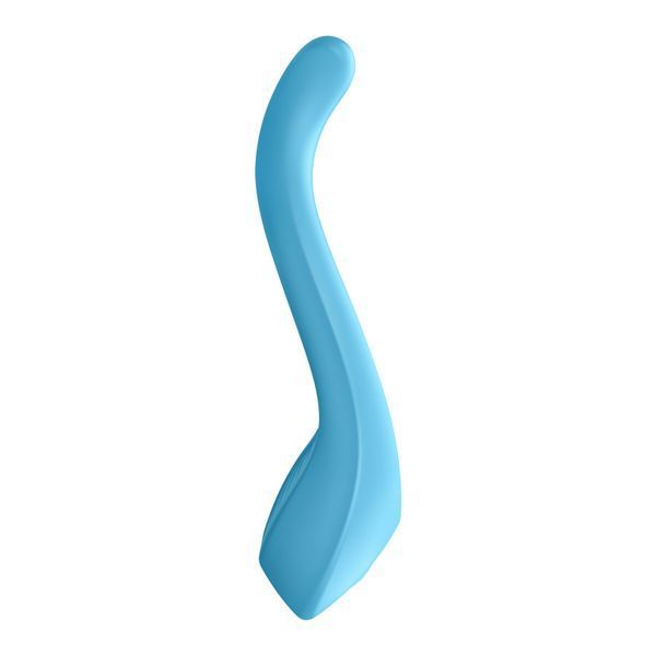Satisfyer Endless Love Blue Multifunctional Vibrator for Couples, 3 Independent Motors, Light blue