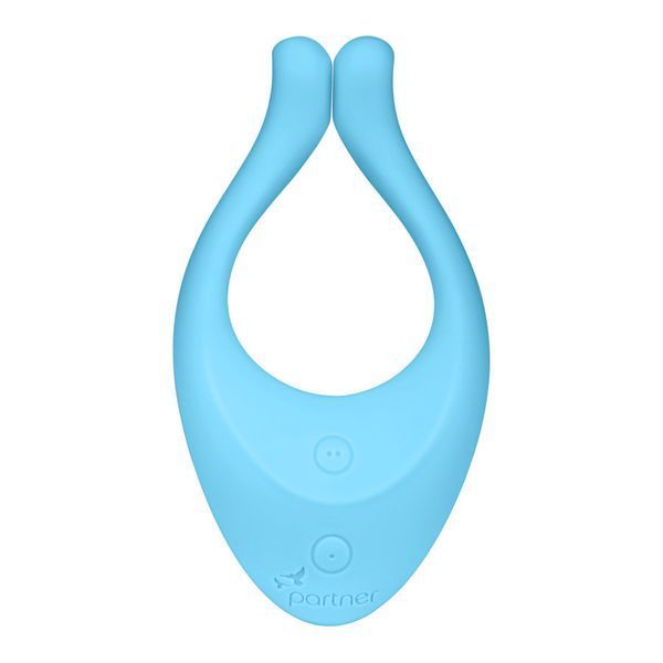 Satisfyer Endless Love Blue Multifunctional Vibrator for Couples, 3 Independent Motors, Light blue