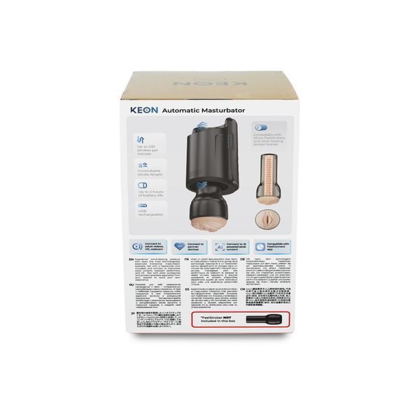Kiiroo Keon Wi-Fi Interactive Sex Machine for Men