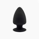 Anal plug SilexD (Model 1 size S) dual-layered, silicone+Silexpan, diameter 5cm