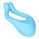 Satisfyer Endless Love Blue Multifunctional Vibrator for Couples, 3 Independent Motors, Light blue