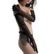 Feral Feelings Long Glovers S mesh gloves, black